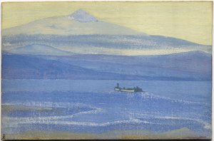Tibetansk sti, 1931 af Nicholas Roerich
