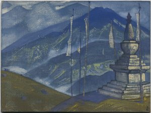Waves of Mist, "Himalayan"-serien, 1924 af Nicholas Roerich