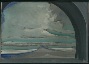 Hvid sky, 1922 af Nicholas Roerich