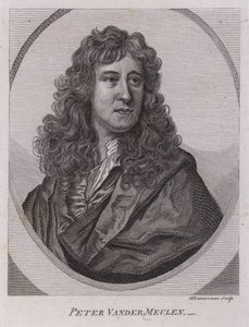 Pieter van der Meulen af Nicholas de (after) Largilliere