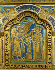 Bebudelsen, fra Verdun-alteret ... af Nicholas of Verdun