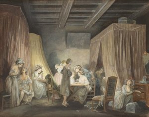 The Sunset of the Workers in Modes, 1788 af Niclas Lafrensen