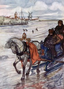The Arresleede (farve litho) af Nico Jungman
