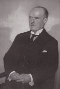 Gustav Krupp von Bohlen und Halbach, tysk embedsmand og forretningsmand (s/h-foto)