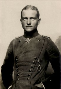 Portræt af Manfred von Richthofen
