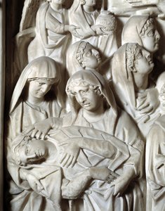 The Crucifixion Detail Chair realiseret af Nicola Pisano af Nicola Pisano