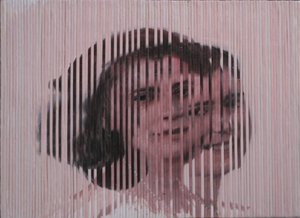 Donna Bilotti, 2008 (olie på lærred) af Nicola Pucci