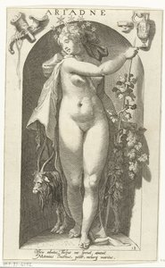 Ariadne (titel på objekt) Ancient Gods (serietitel) af Nicolaas Braeu