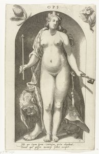Ops (titel på objekt) Ancient Gods (serietitel) af Nicolaas Braeu