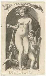 Venus Venis (titel på objekt) Ancient Gods (serietitel) af Nicolaas Braeu