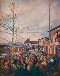 Ruhleben Fængselslejr, Julemiddag, 1917