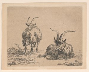To geder af Nicolaes Berchem