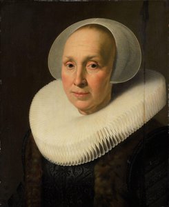Portræt af Margriet Benningh (1565-1641) af Nicolaes Eliasz Pickenoy (attributed to)