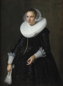 Portræt af en Dame af Nicolaes Eliasz. Pickenoy