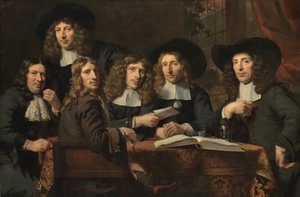 Forstanderne for Amsterdams kirurglaug af Nicolaes Maes