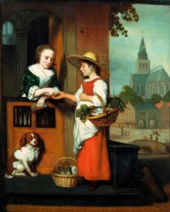 Grøntsagssælgeren af Nicolaes Maes