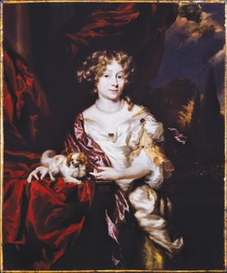 Portræt af en dame, 1677