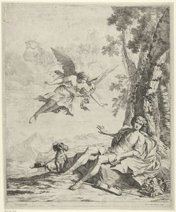 Aurora og Cephalus Tagvogn Cephalus af Nicolaes Van Helt Stockade