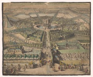 Udsigt over Enghien-parken Le Parc l