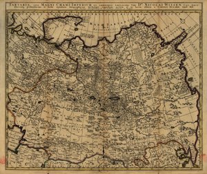 Tartary eller Empire of the Great Khan af Nicolaes Witsen