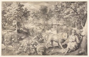 Jeremias profeterer om Jerusalems ødelæggelse af Nicolaes de Bruyn