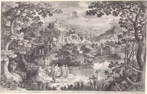 Barnedrab i Betlehem af Nicolaes de Bruyn