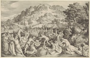 Barnemord i Betlehem af Nicolaes de Bruyn
