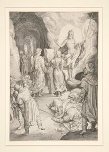 The Resurrection (Passion Series) af Nicolaes de Bruyn