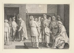 Josephs anden drøm af Nicolaes de Bruyn