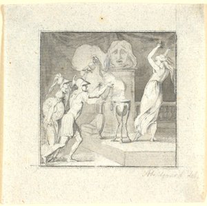 Tilbudsscene af Nicolai Abildgaard