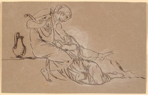 Sappho og Mytilenerinden af Nicolai Abildgaard