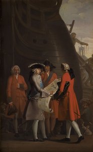 Byggeriet af Københavns dok under Christian VI af Nicolai Abildgaard