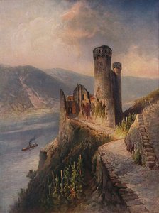 Ruine Ehrenfels, Ehrenfels Slot, 1923.