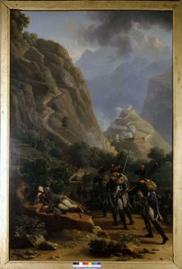 Napoleon ved Fort de Bard - af Nicholas-Antoine Taunay, oliemaleri, begyndelsen af det 19. århundrede.