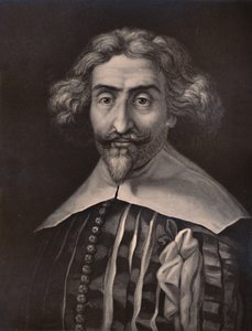 Miguel de Cervantes, spansk forfatter, 1800-tallet 1894 af Nicolas Auguste Leisnier