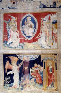 Ophængning af åbenbaring (1373-1383) af Nicolas Bataille