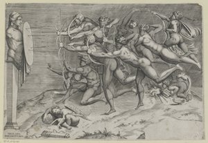 Operationen af Nicolas Beatrizet (attributed to)