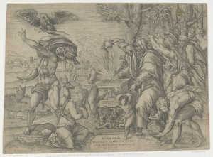 Tilbud fra Iphigenia af Nicolas Beatrizet
