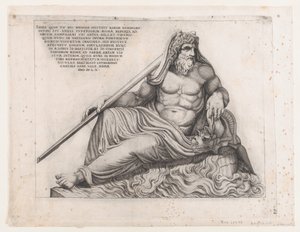 Mirror Roman Magnificent: The Ocean God, 1560., 1560.