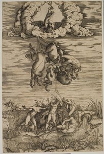 Phaetons fald af Nicolas Beatrizet