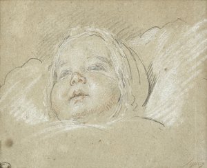 Louis-Philippe 1773-1850, hertug af Chartres som barn, 1773