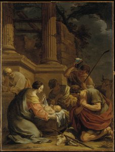 Hyrdernes tilbedelse af Nicolas Chaperon