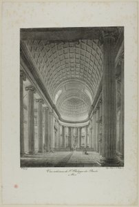 Interiørbillede af St. Philippe du Roule, Paris