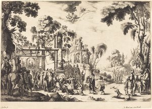 Magiernes tilbedelse af Nicolas Cochin