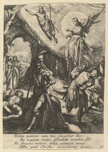 Opstandelsen, fra The Passion of Christ, midten af det 17. århundrede.