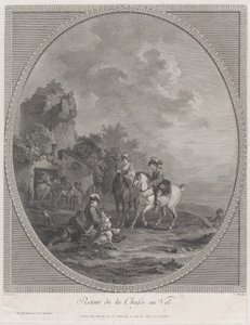 Tilbage fra Vildtjagten, 1786., 1786. af Nicolas Colibert