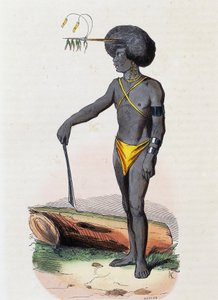 Papuanere fra Porto Dory (Ny Guinea) af Nicolas Dally