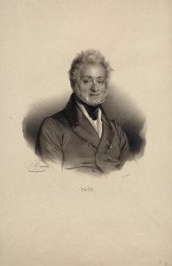 Portræt af komponisten Ferdinando Paer 1771-1839.