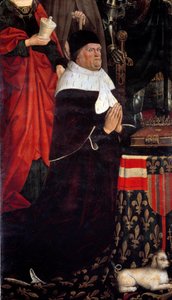 Portræt af kong Rene af Anjou (1409-1480) kalder også Rene I af Napoli eller Rene af Sicilien. Maleri af Nicolas Froment (1461-1483) 1475 Musee Granet Aix en Provence