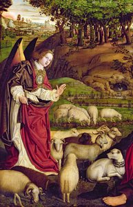 The Triptych of Moses and the Burning Bush, ca. 1476 (detaljer fra 173010)
